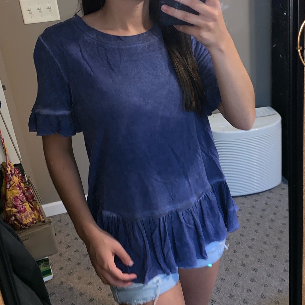 Blue shirt